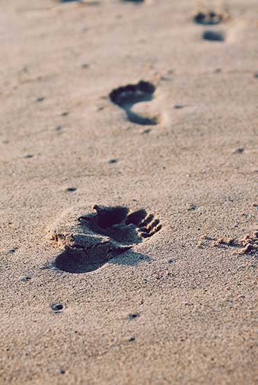 FLY Beautysalon met voeten in het zand
